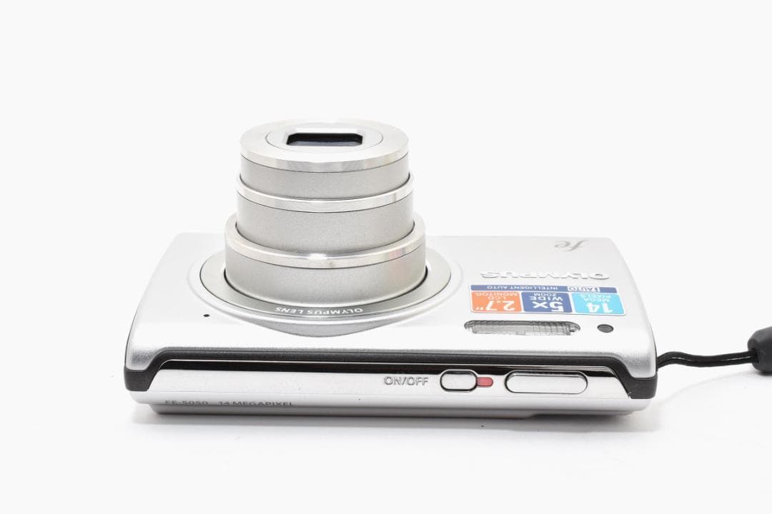 《 美品 》　オリンパス　OLYMPUS FE-5050 シルバー　動作OK