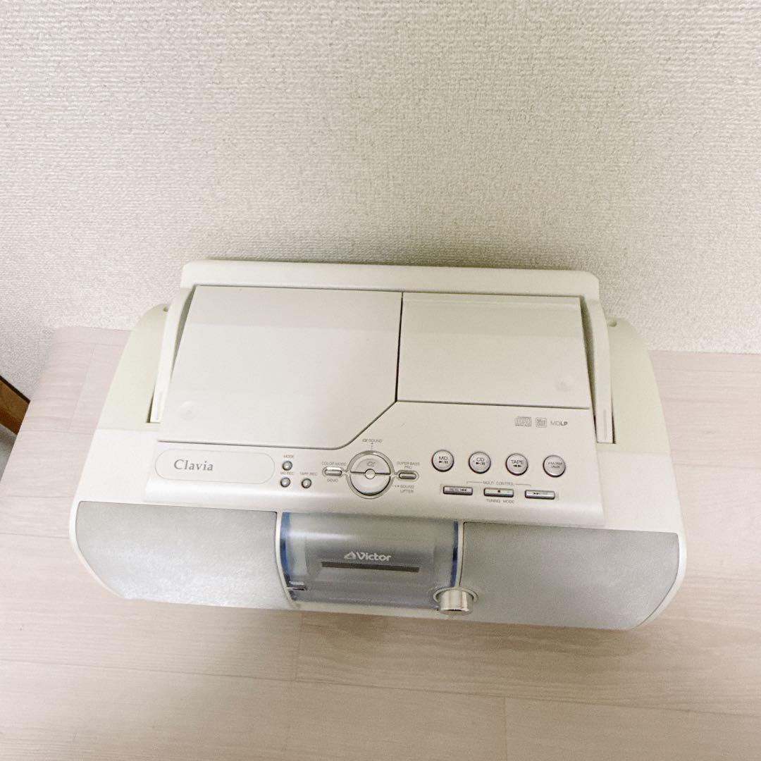 2577【現状品】Victor Clavia RC-L1MD CD/MDラジカセ