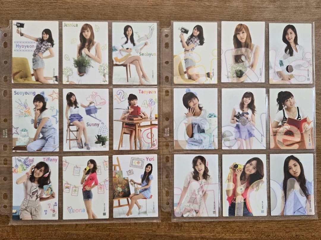 少女時代　スタコレ　シーズン1、2、2.5　151枚セット　バインダー付き