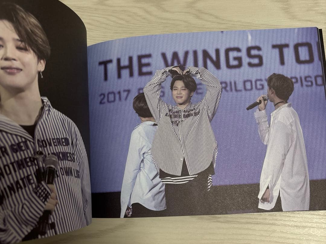 BTS WINGS TOUR FINAL 公式エッセイブック　ジミン トレカ付