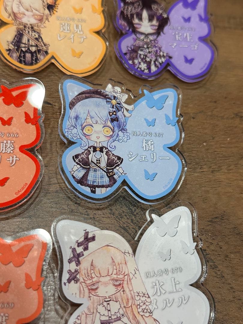 魔法少女ノ魔女裁判　中国カフェ　お名前バッジ　まのさば　セミコンプ
