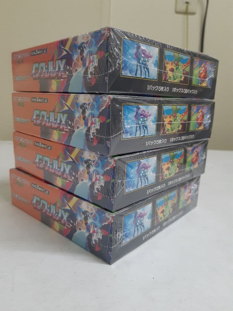 ポケモンカードゲーム【傷あり】 インフェルノX 4BOX シュリンク付き