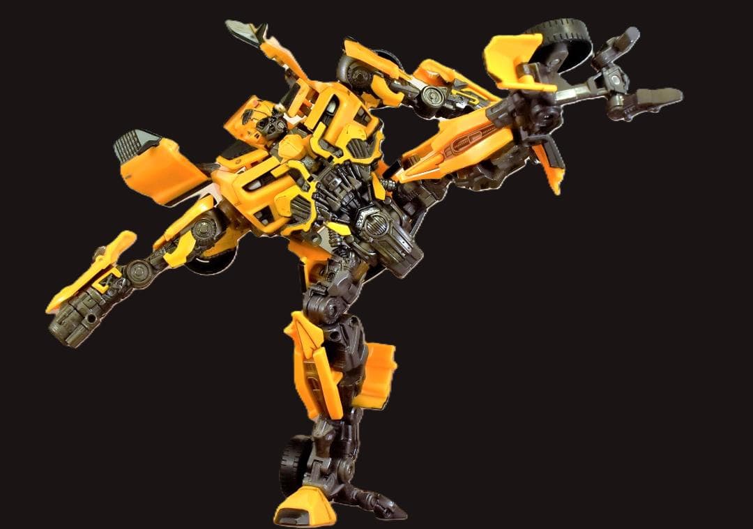 塗装品トランスフォーマーDA-01　パワーアームドバンブルビー