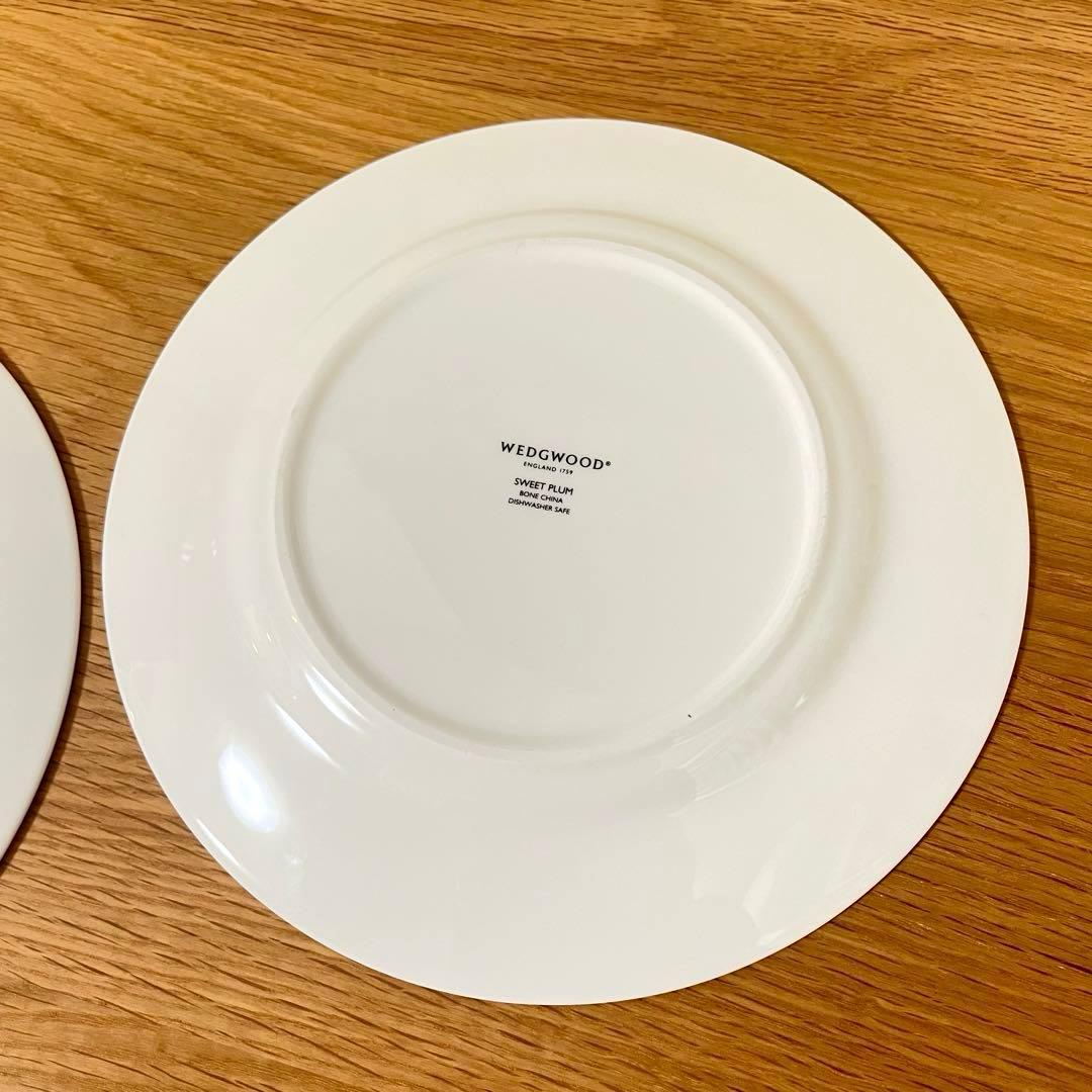 新品！ウェッジウッド スイートプラム 3点セット　ペア