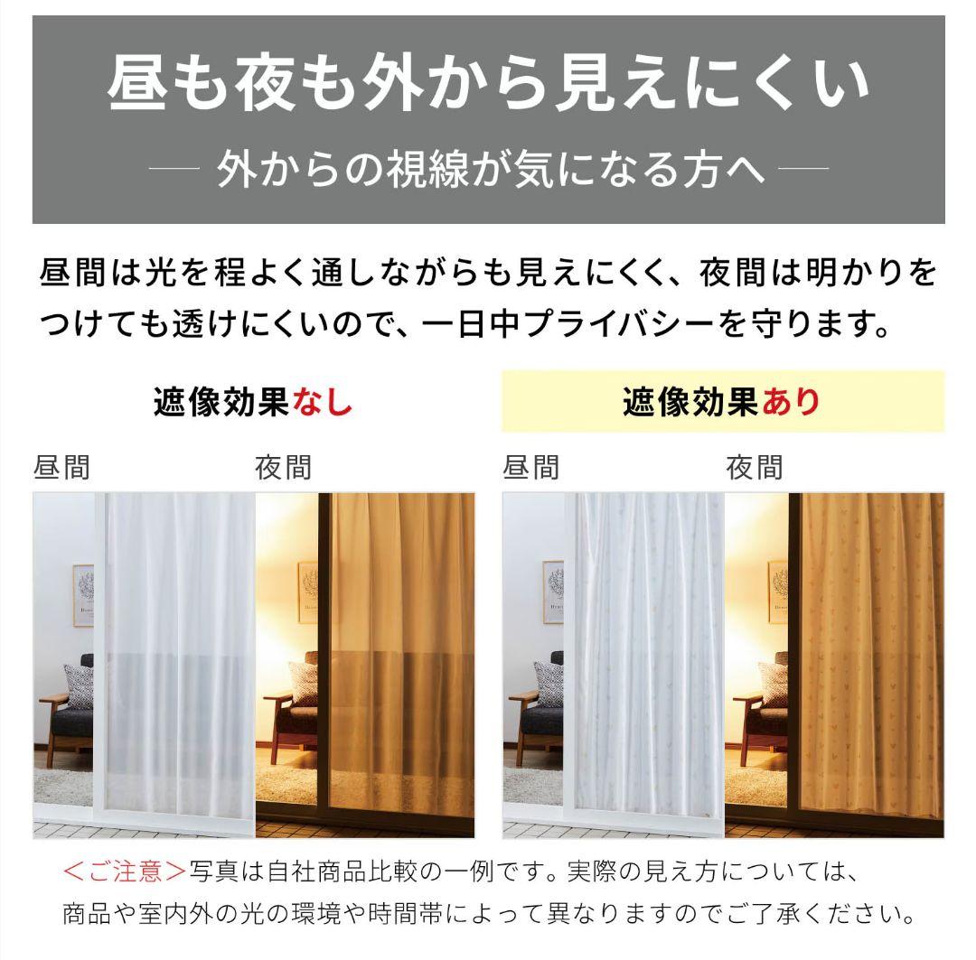 Disney♪チップとデール♪UVカット・遮像・遮熱レースカーテン♪新品未使用