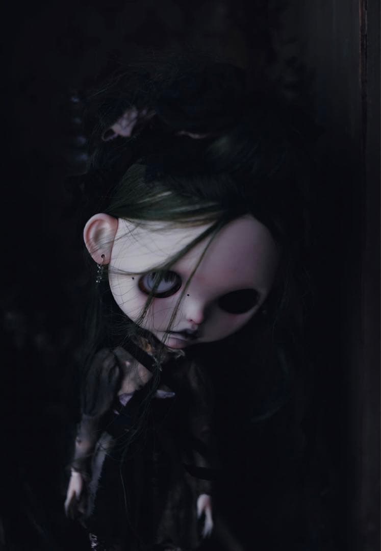 カスタムブライス 人形 ダーク 特別 海外作家様 スペシャルカスタム 毒の魔女