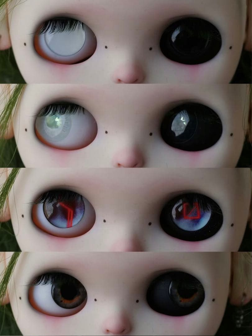 カスタムブライス 人形 ダーク 特別 海外作家様 スペシャルカスタム 毒の魔女
