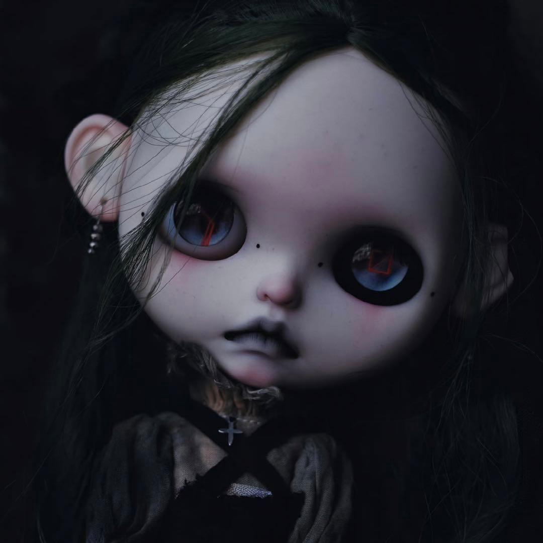 カスタムブライス 人形 ダーク 特別 海外作家様 スペシャルカスタム 毒の魔女