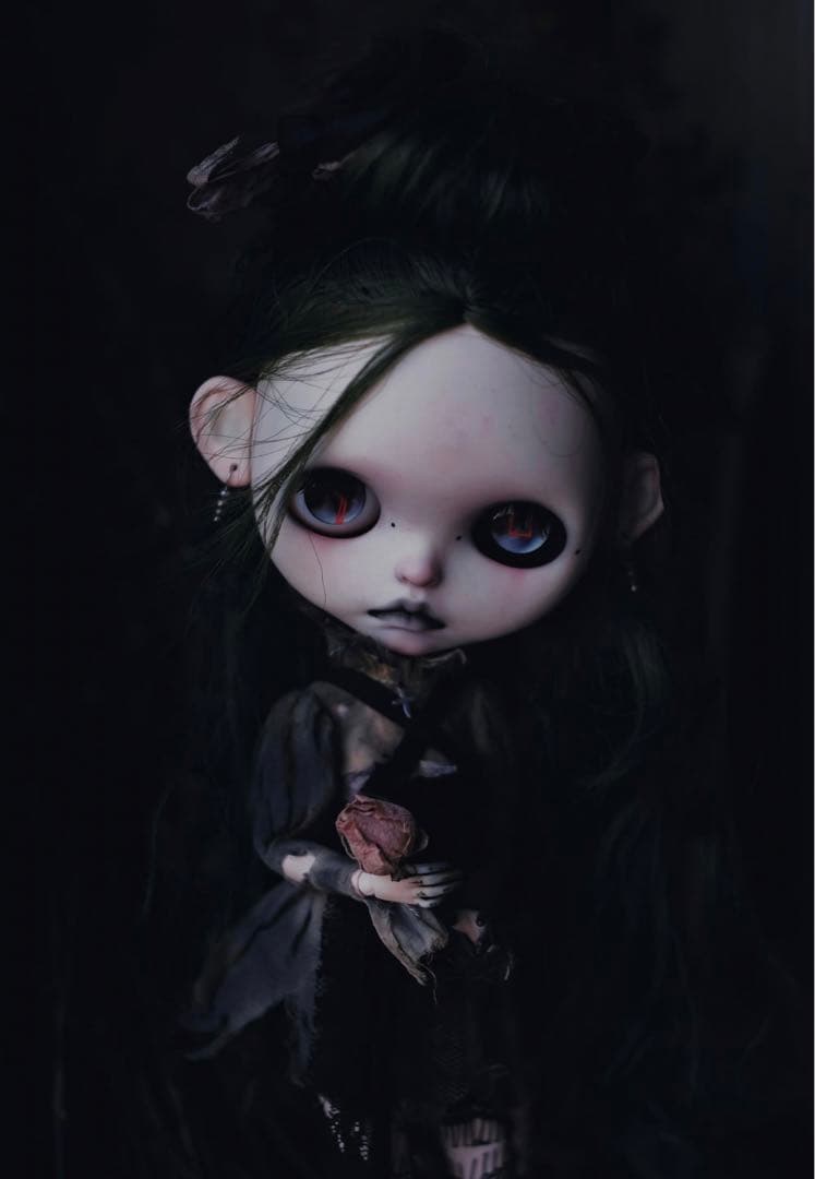 カスタムブライス 人形 ダーク 特別 海外作家様 スペシャルカスタム 毒の魔女