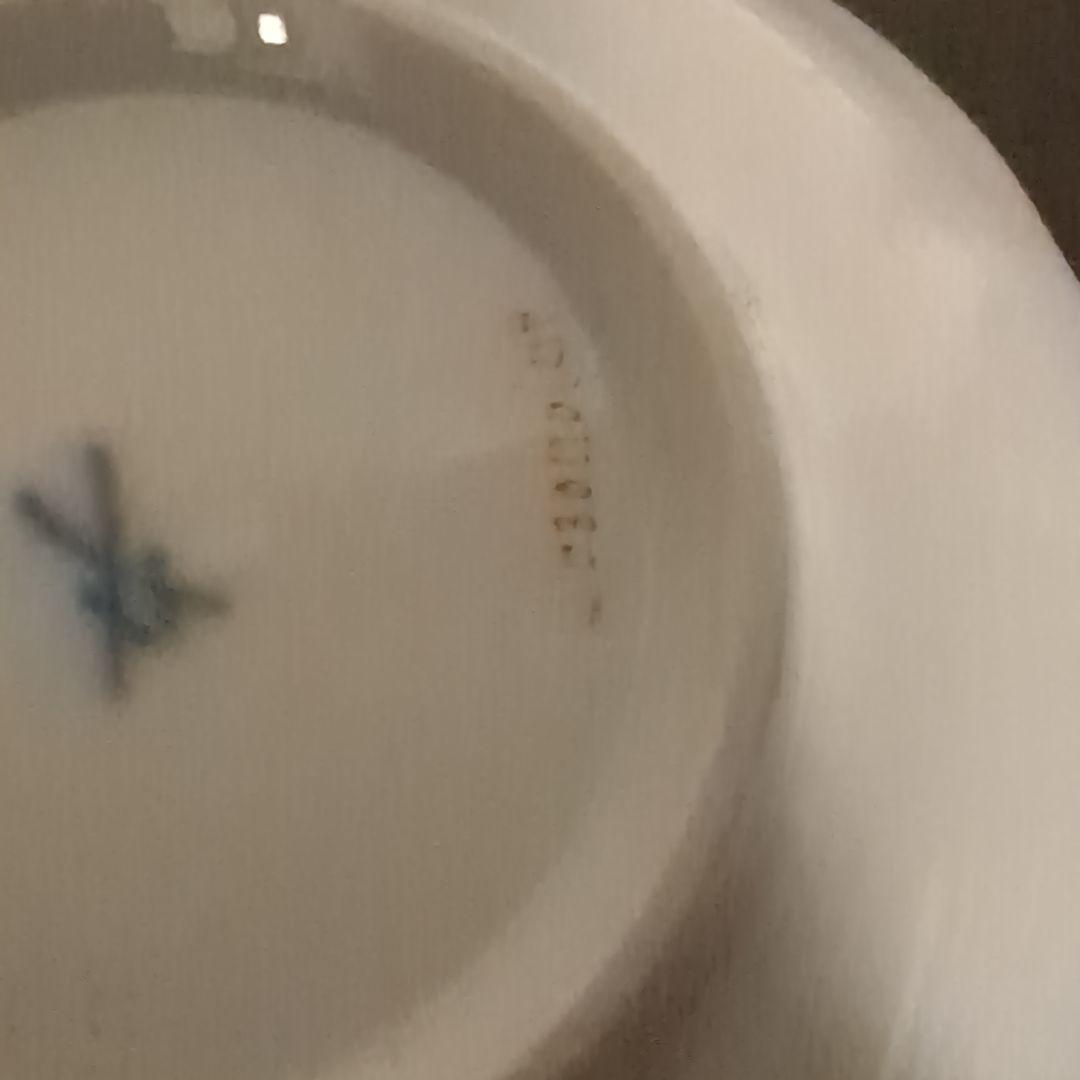 Meissen　豆皿　アネモネオレンジ　新品未使用