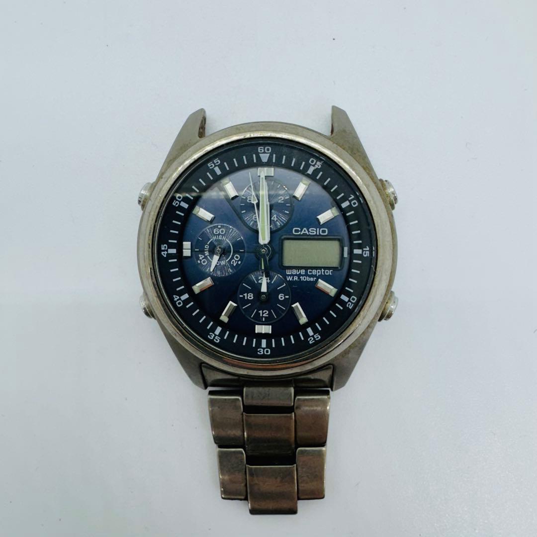 ✨CASIO✨カシオ✨WVQ-500TDJ✨クロノグラフ✨電波ソーラー✨腕時計✨