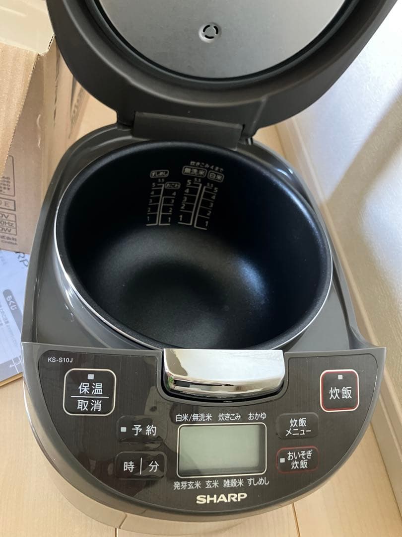 SHARP KS-S10J 炊飯器