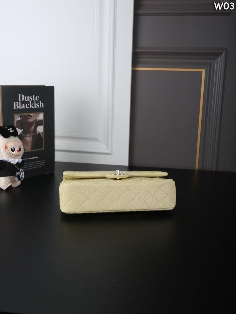 即日発送します シャネル CHANEL キャビアスキン ショルダーバッグ 25