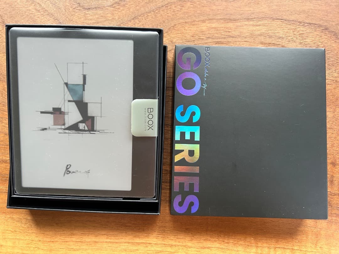 BOOX Go Color 7 電子書籍リーダー(物理ボタン有) クリアケース付