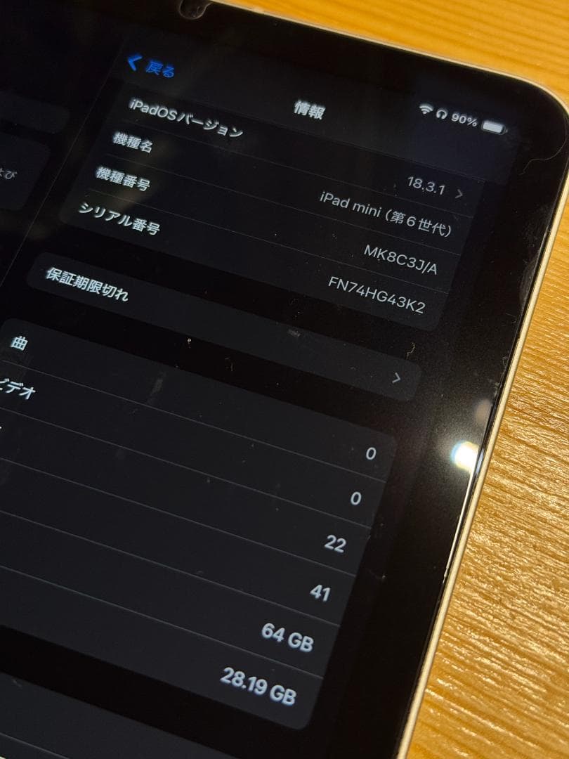 Apple iPad mini 6 64GB シルバー本体 セルラーモデル