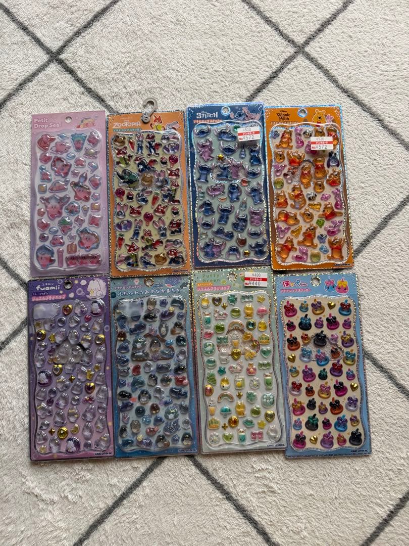 ボンボンドロップ　うるちゅる　おはじきシール　まとめ売り