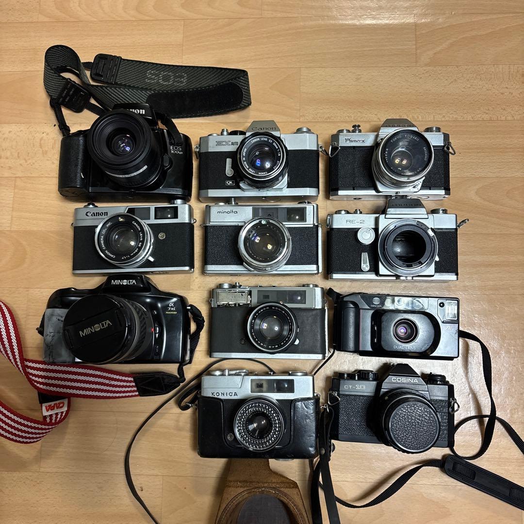 特別価格 3日。 フィルムカメラ 10台セット