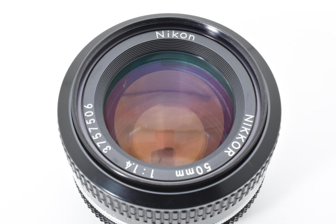 新品級 ニコン AI NIKKOR 50mm f1.4 MF レンズ F231