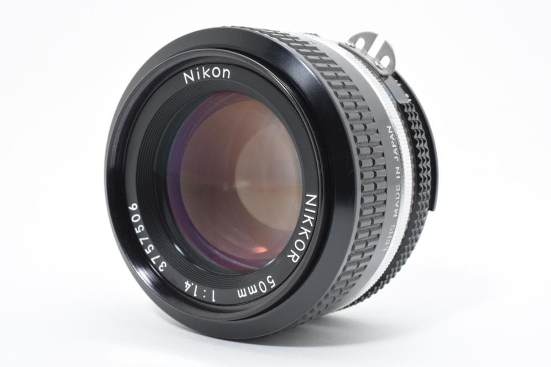 新品級 ニコン AI NIKKOR 50mm f1.4 MF レンズ F231
