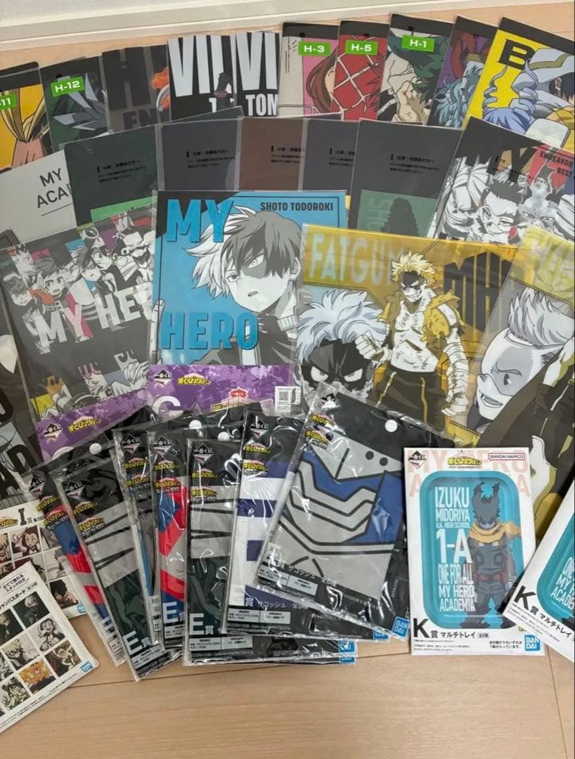 一番くじ下位賞まとめ売り100点以上 ドラゴンボール、ヒロアカなど