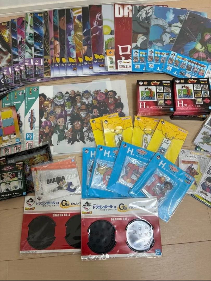 一番くじ下位賞まとめ売り100点以上 ドラゴンボール、ヒロアカなど