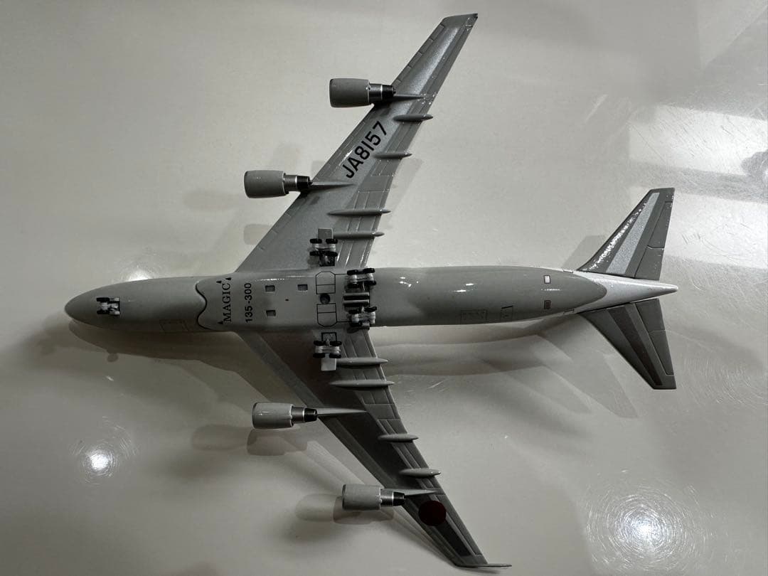 ANA 747-100SRありがとう！SR特別塗装 1/400ダイキャストモデル