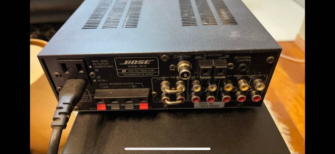 BOSE RA-8プリメインアンプ