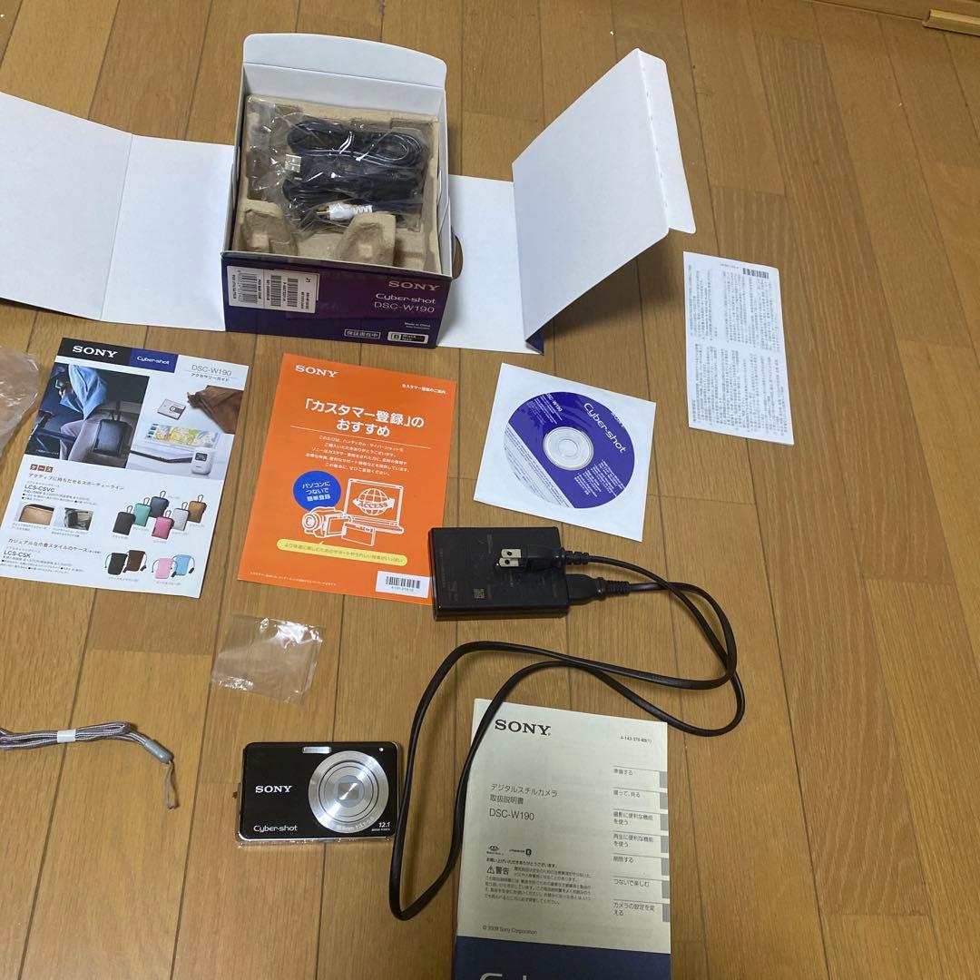 SONY Cyber-shot DSC-W190 ソニー サイバーショット　黒