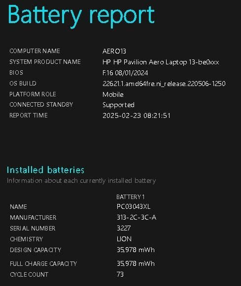 のんち　HP Pavilion Aero13 RAM16G SSD512G