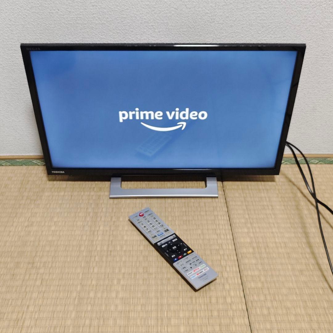 東芝スマートテレビ 2022年製 動画アプリ/地上波Android搭載 24型