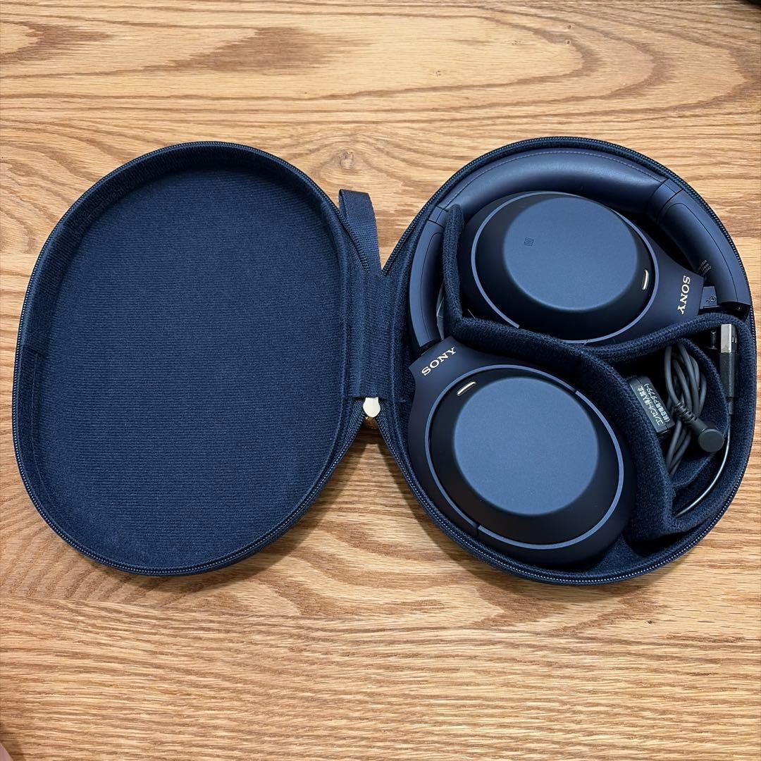 SONY WH-1000XM4 ワイヤレスヘッドホン ミッドナイトブルー