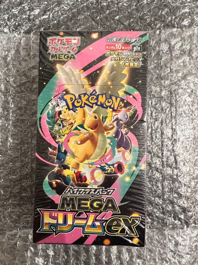 ポケセン　シュリンク付き　MEGAドリーム ex　1BOX