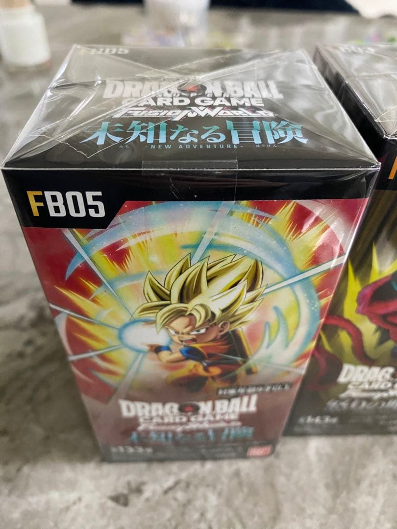 ドラゴンボールカード未知なる冒険&怒りの咆哮box