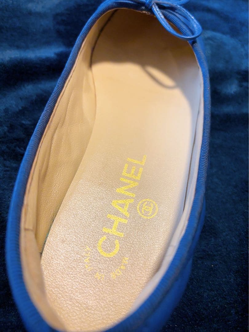 【ノベルティ】CHANEL シャネル バレエシューズサイズ40