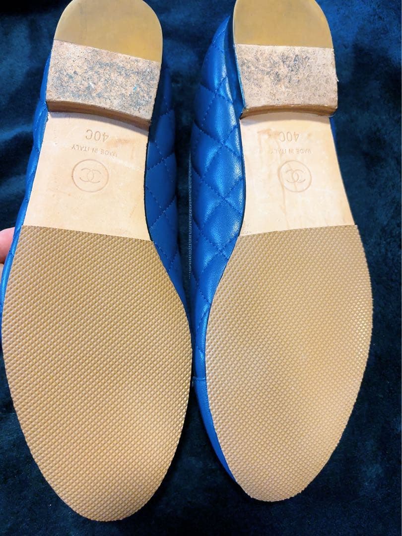 【ノベルティ】CHANEL シャネル バレエシューズサイズ40