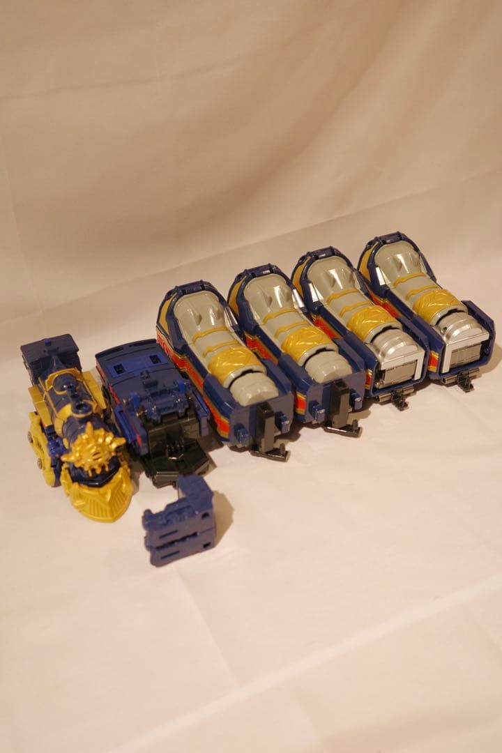 【DXマジレンジャー 4体セット】マジキング他 箱付 当時品