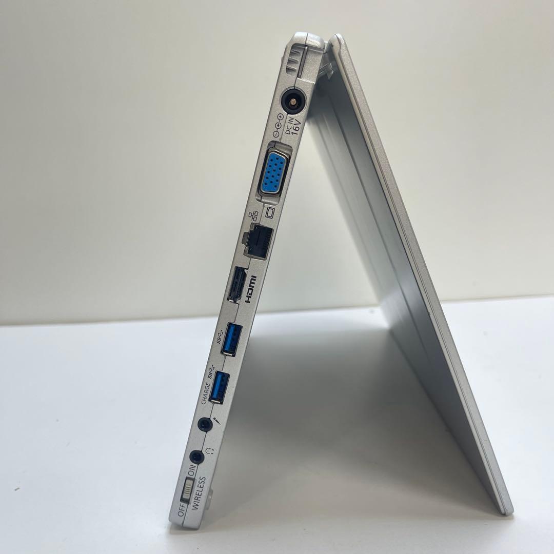 Windowsノート本体 #741 PANASONIC CF-MX5 i5-6300U 8GB 256GB