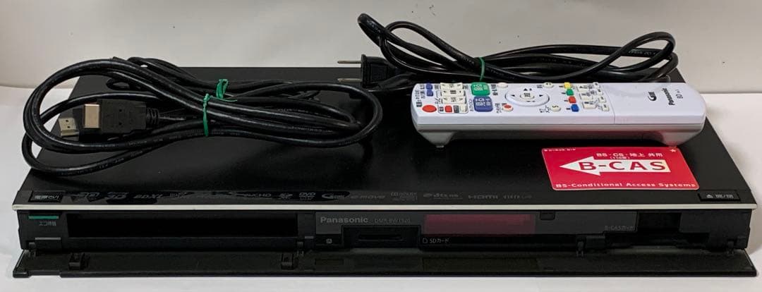 2番組同時録画　Panasonic BDレコーダー DMR‐BWT520