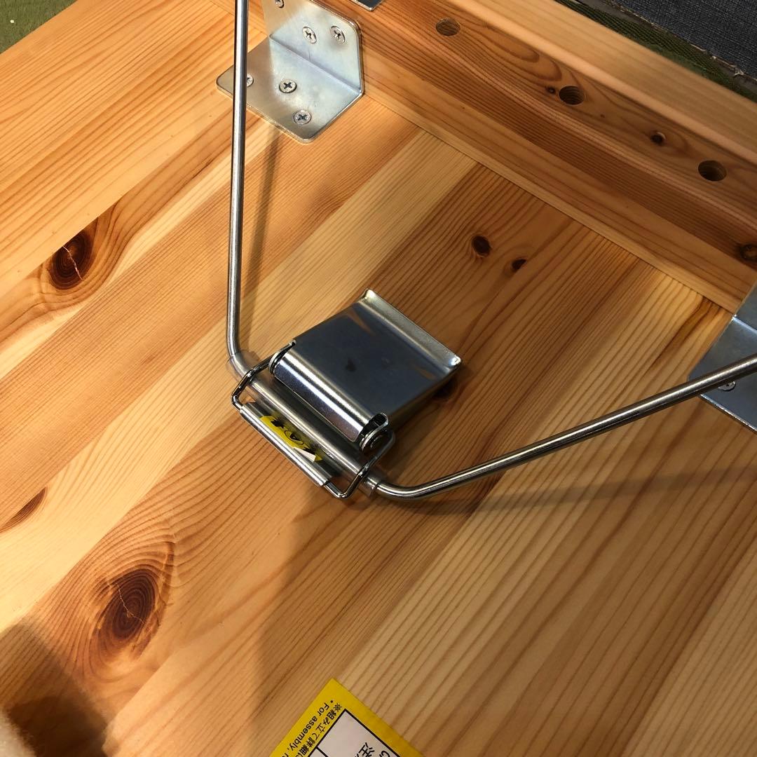 なかSale L1 無印良品　パイン材無垢　折りたたみ式　デスク