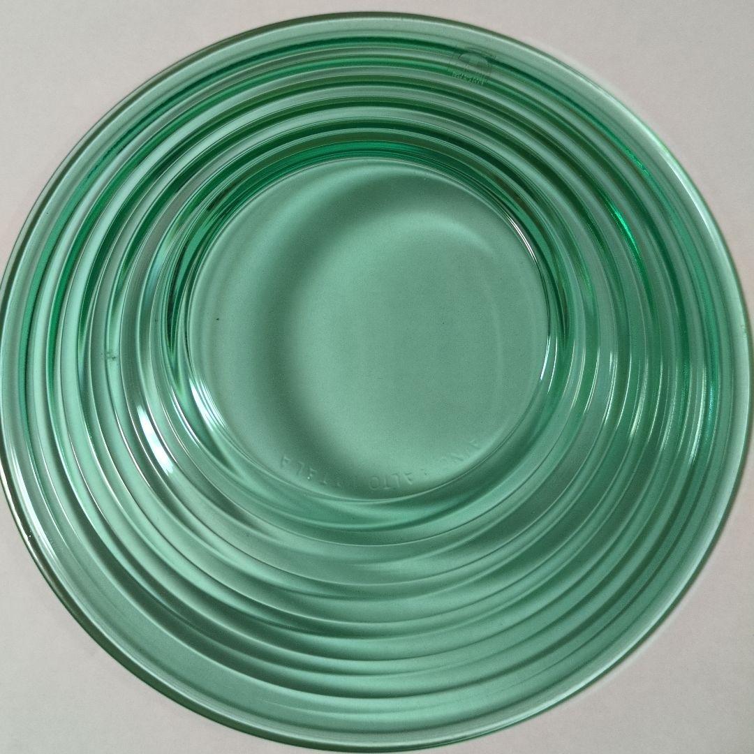 ライトブルー　グリーン　アイノ・アアルト　イッタラ　 ガラス皿