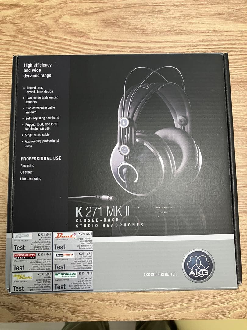 【AKG】K271 MKⅡ (箱付き)