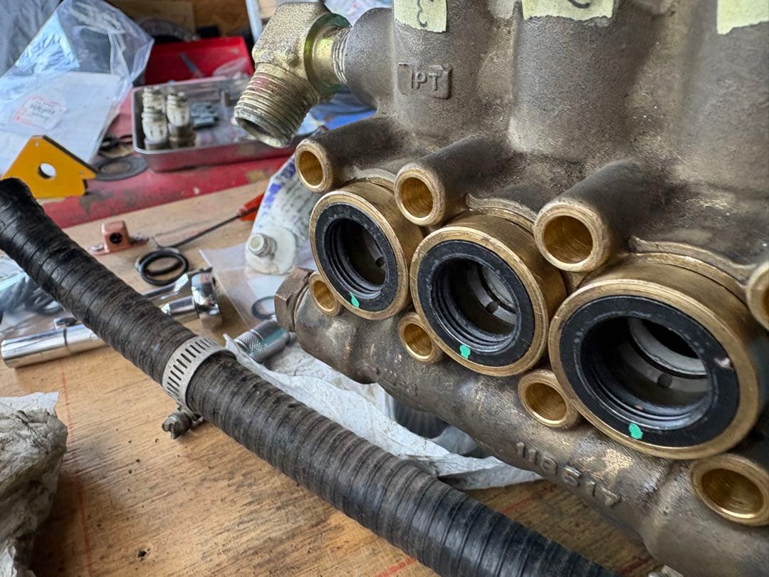 Sinndaiwa エンジン高圧洗浄機 JE730MV 難あり仕上げ途中