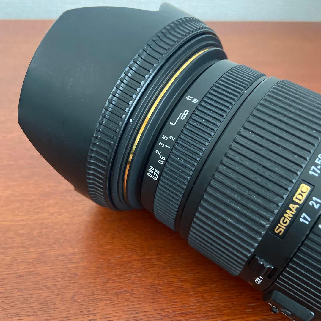 SIGMA 17-50mm F2.8 EX DC OS ズームレンズ