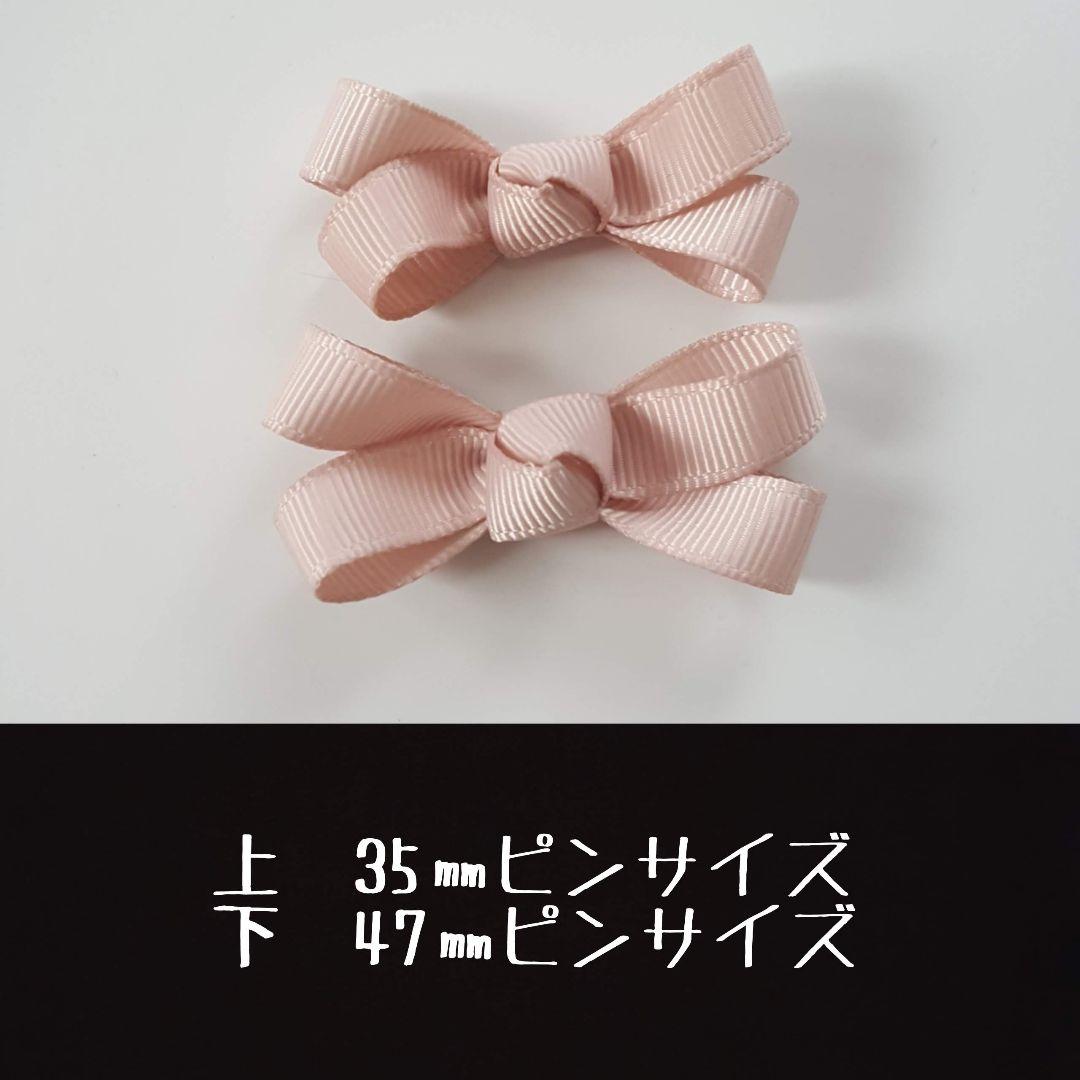 ꫛꫀꪝ【デニム風ふんわりリボン】ベビーヘアクリップ　キッズヘアクリップ　ヘアゴム