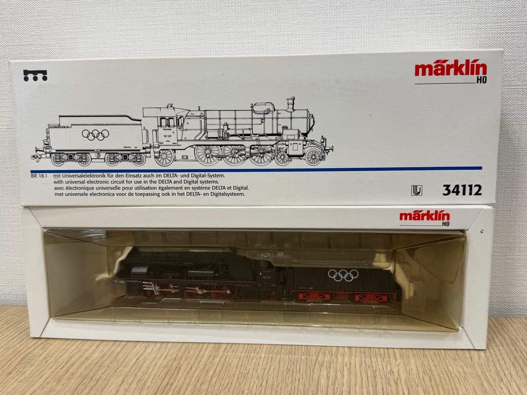 【レア物】メルクリン34112 HOゲージ　 蒸気機関車　未使用品