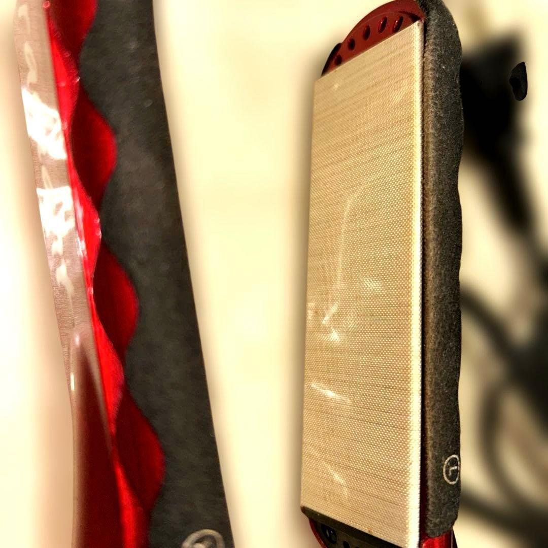 radiant ストレートヘアアイロン レッド35mm