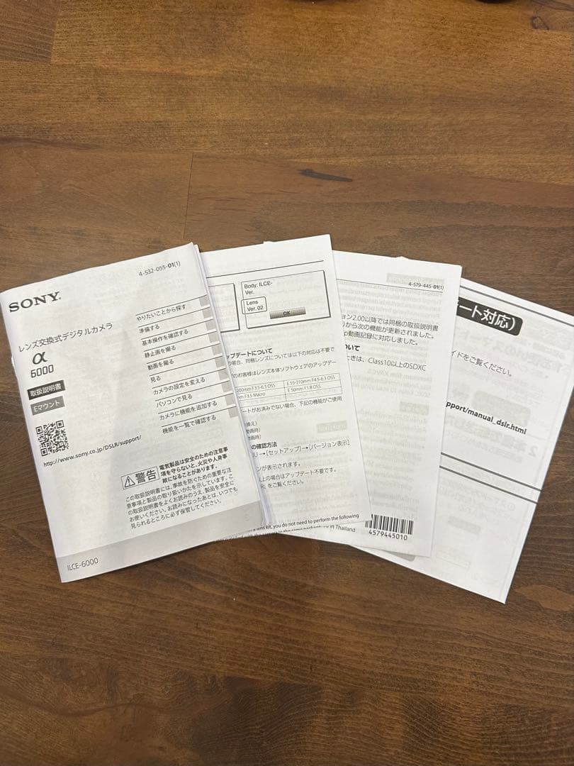 SONY α6000 ミラーレス一眼カメラ　ダブルズームレンズキット