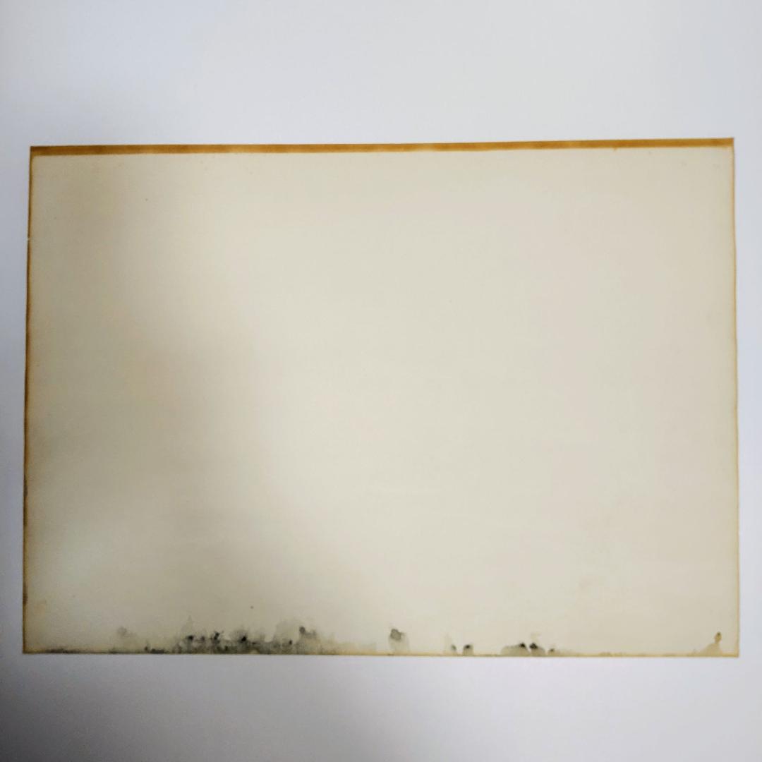 水彩画 風景画 中華人民共和国 画家 婁中國 直筆 額装