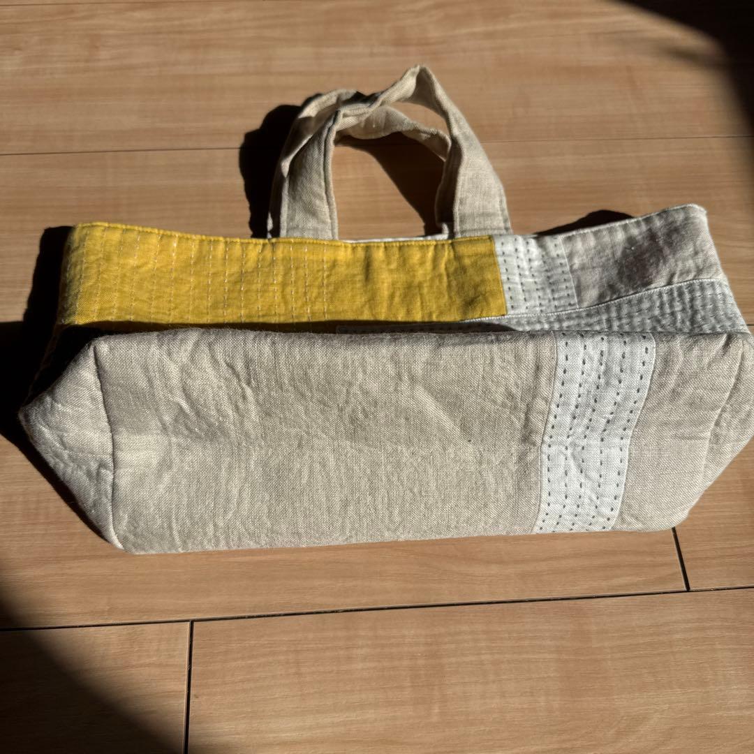 luca ルカ ハンドメイド トートバッグ クロス ナチュラル