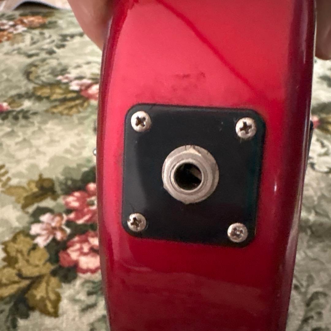 FERNANDES エレキベースギター 赤